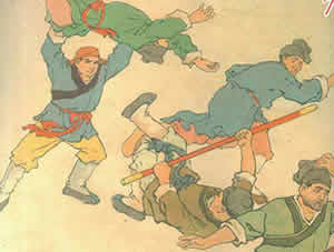 三兄弟學(xué)本領(lǐng)