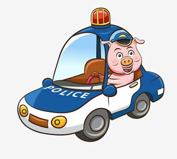 小圓圈要當警察